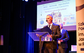 Galeria aktualności Jubileuszowa gala XXV edycji konkursu "B&oacute;g, Honor, Ojczyzna" 31
