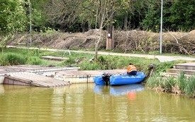 Galeria aktualności Nie ustają prace na Rutkach - trwa montaż palisady 4