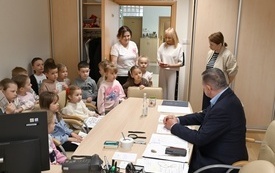 Galeria aktualności Przedszkolaki z wizytą w płońskim ratuszu 22