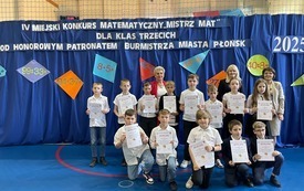 Galeria aktualności IV Miejski Konkurs Matematyczny &bdquo;Mistrz Mat&rdquo; 3