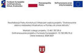 Galeria aktualności Widać pierwsze efekty modernizacji Parku Konstytucji 3 Maja 2