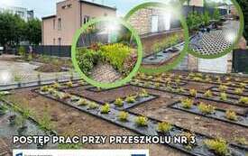Galeria aktualności Zielona przestrzeń przy Przedszkolu nr 3 w Płońsku nabiera kształt&oacute;w 1