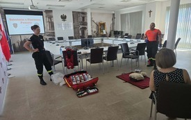 Galeria aktualności Mieszkańcy Płońska ćwiczyli zasady udzielania pierwszej pomocy 1