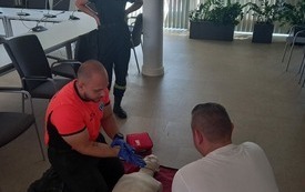 Galeria aktualności Mieszkańcy Płońska ćwiczyli zasady udzielania pierwszej pomocy 6