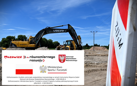 Galeria aktualności Budowa kompleksu sportowego nad Płonką nabiera tempa 1