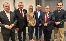 Galeria aktualności Burmistrz Andrzej Pietrasik odznaczony w Ministerstwie Spraw Wewnętrznych i Administracji 1