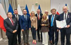 Galeria aktualności Burmistrz Andrzej Pietrasik odznaczony w Ministerstwie Spraw Wewnętrznych i Administracji 2