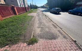 Galeria aktualności Rusza wymiana chodnik&oacute;w na ul. Wojska Polskiego 2