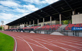 Galeria aktualności Mistrzowska jakość na płońskim stadionie! Lekkoatleci MKS BANK BS Płońsk z wizytą na nowej arenie 4