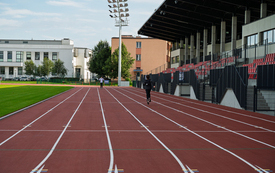 Galeria aktualności Mistrzowska jakość na płońskim stadionie! Lekkoatleci MKS BANK BS Płońsk z wizytą na nowej arenie 10
