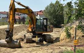 Galeria aktualności Zbiorniki retencyjne, 10 wygodnych hamak&oacute;w i ponad 1700 nowych roślin - nad Płonką trwa zielona rewolucja 6