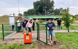 Galeria aktualności Wybieg dla ps&oacute;w przy ul. Żołnierzy Wyklętych jest już dostępny &nbsp; 1