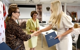 Galeria aktualności Uroczyste wręczenie akt&oacute;w nadania stopnia awansu zawodowego nauczyciela mianowanego 11