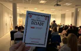 Galeria aktualności Narodowe Czytanie &bdquo;Dziad&oacute;w&rdquo; Adama Mickiewicza w Płońsku 1