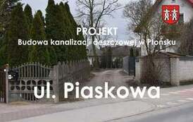 Projekt pn. &bdquo;Budowa kanalizacji deszczowej w Płońsku&rdquo;