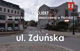 Projekt pn. &bdquo;Budowa kanalizacji deszczowej w Płońsku&rdquo;