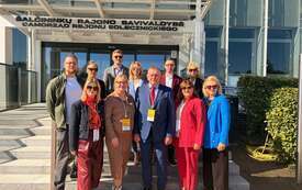 Galeria aktualności Płońska delegacja z wizytą w partnerskich Solecznikach na Litwie 1