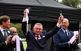 Galeria aktualności Uroczyste otwarcie Stadionu Miejskiego w Płońsku 1