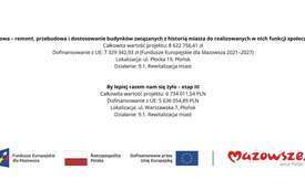 Galeria aktualności Płońsk inwestuje w przyszłość, chroniąc historię miasta. Ponad 12,9 mln zł z Funduszy Europejskich na rewitalizację Warszawskiej 7 i Płockiej 19 3