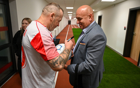 Galeria aktualności Mecz Reprezentacji Gwiazd Polskich z Płońskimi Oldboyami 1