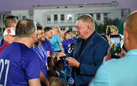 Galeria aktualności Mecz Reprezentacji Gwiazd Polskich z Płońskimi Oldboyami 29