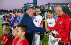 Galeria aktualności Mecz Reprezentacji Gwiazd Polskich z Płońskimi Oldboyami 32