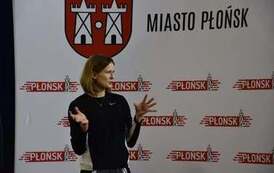 Polska olimpijka trenowała z uczniami 