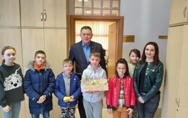 Życzenia Wielkanocne od dzieci z SP nr 1 w Płońsku