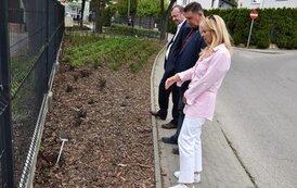 Spotkanie robocze wicemarszałka wojew&oacute;dztwa mazowieckiego Wiesława Raboszuka i burmistrza Andrzeja Pietrasika