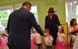  Pasowania na przedszkolaka w Przedszkolu Nr 4 Pod zielonym listkiem