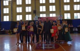 Turniej taneczny Sportowego Klubu Tańca Towarzyskiego start