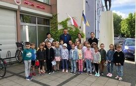 Odwiedziny przedszkolak&oacute;w z Przedszkola Nr 3 w Płońsku
