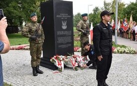 Płońszczanie uczcili 102. rocznicę Bitwy Warszawskiej 