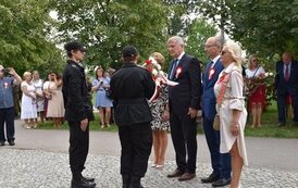 Płońszczanie uczcili 102. rocznicę Bitwy Warszawskiej