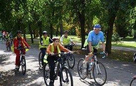 Przejażdżka rowerowa z olimpijczykami kolarstwa