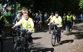 Przejażdżka rowerowa z olimpijczykami kolarstwa