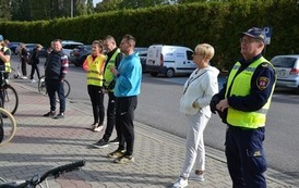 Rajd rowerowy pod hasłem &bdquo;Płońscy cykliści z SP3 ruszają w przygodę&rdquo; 