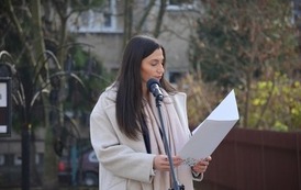 Przem&oacute;wienie wiceambasador Izraela Shani Tayar