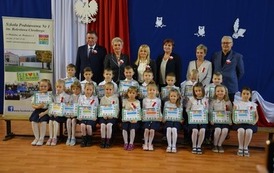 Pasowanie na przedszkolaka w SP nr 1