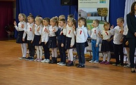 Pasowanie na przedszkolaka w SP nr 1 