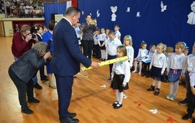 Pasowanie na przedszkolaka w SP nr 1