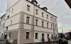 Odnowiona kamienica w Płońskim rynku 