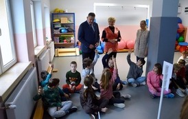Burmistrz Miasta Płońska i dzieci