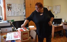Zbi&oacute;rka pieniędzy do skrzynki - Szlachetna Paczka