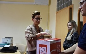 Zbi&oacute;rka pieniędzy do skrzynki - Szlachetna Paczka