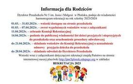 Przedszkole Nr 5 im. Jasia i&nbsp;Małgosi w&nbsp;Płońsku