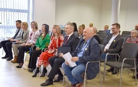 Sekretarz Ambasady&nbsp;Ukrainy w RP i delegacja z Berdyczowa na sesji Rady Miejskiej w Płońsku (40)