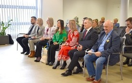 Sekretarz Ambasady&nbsp;Ukrainy w RP i delegacja z Berdyczowa na sesji Rady Miejskiej w Płońsku (37)