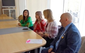 Sekretarz Ambasady&nbsp;Ukrainy w RP i delegacja z Berdyczowa na sesji Rady Miejskiej w Płońsku (29)