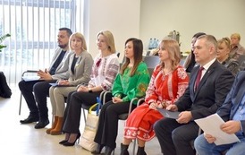 Sekretarz Ambasady&nbsp;Ukrainy w RP i delegacja z Berdyczowa na sesji Rady Miejskiej w Płońsku (20)